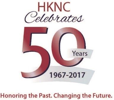 HKNC Celebrates 50 Years, 1967-2017, Honoring the Past, Changing the Future