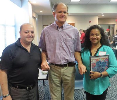 Jeff, with 2 owners of Kitchen Krafts