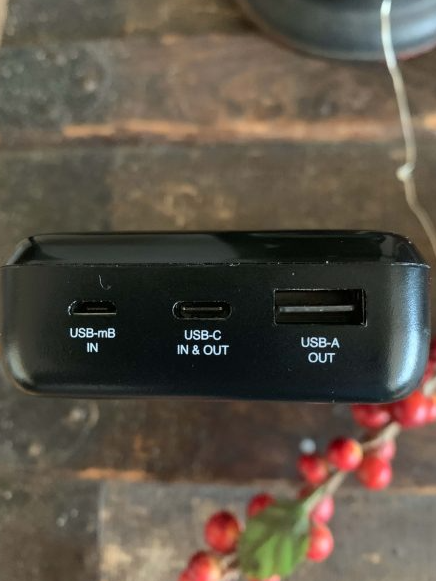 Power bank with USB ports