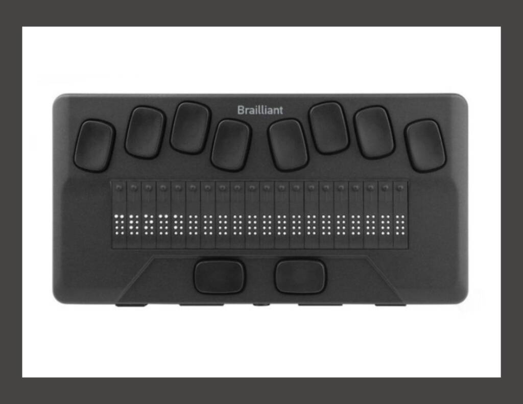 Brailliant BI 20x braille display