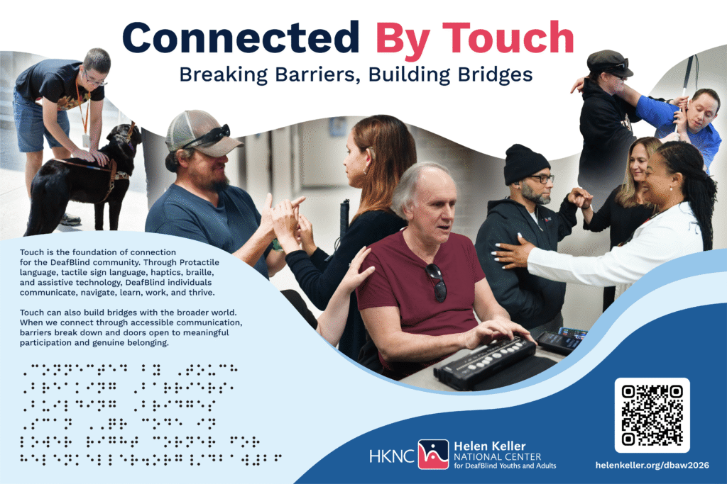 HKNC 2026 DeafBlind Awareness Week Poster