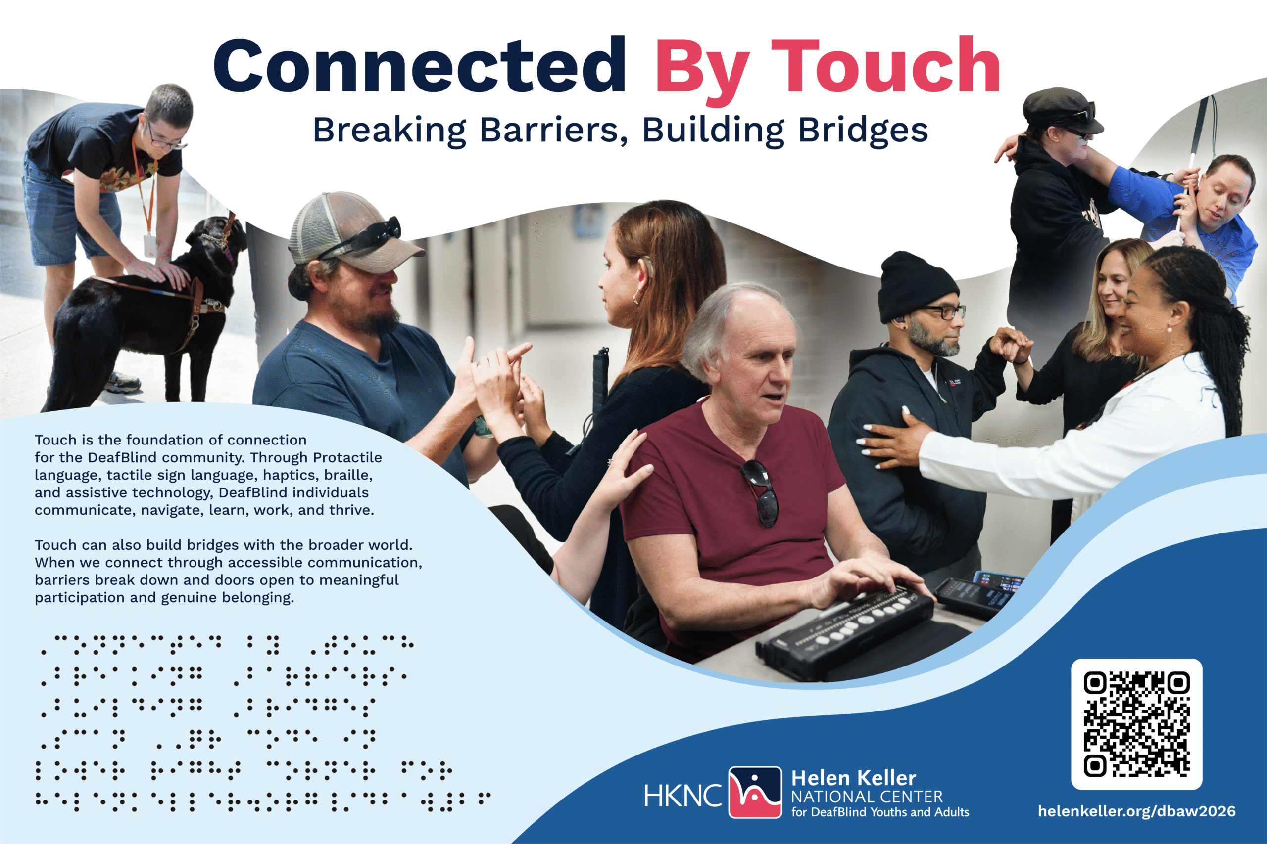 HKNC 2026 DeafBlind Awareness Week Poster