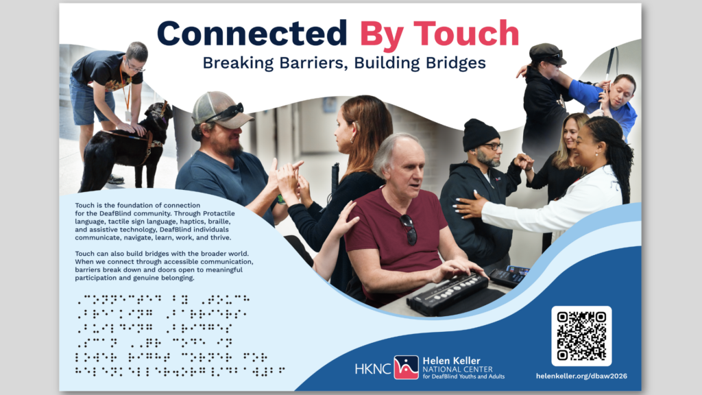 HKNC 2026 DeafBlind Awareness Week Poster